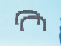 Heki 3126 Tunnelportale zweigleisig H0, 2 Stück