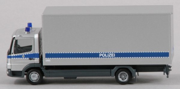 Herpa 049047 MB Atego 04 KofferLKW Polizei
