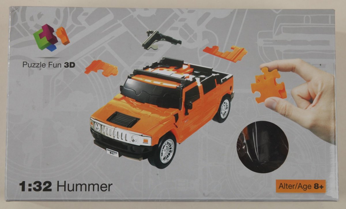 Puzzle Fun 3D 80657104 3D Hummer H2, 20,52