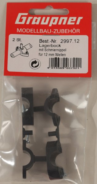 Graupner 2997.12 Lagerbock für Stevenrohre Inh. 2 St.