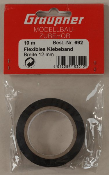 Graupner  692 Klebeband, flexibel,10 m Rolle