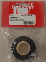 Graupner  757.25 Klebeband, doppels.0,8x25mm