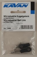 Kavan 1308 M3-Industrie Kugelgelenk m. Stehbolzen Inh. 2 St.