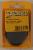 Muldental 61221 Schrumpfschlauch 2,4 mm schwarz, Blister,...