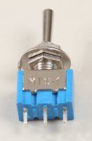Muldental 70714 Miniatur Kippschalter 1 x UMMT (1-poliger Umschalt