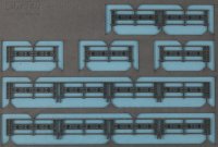 NOCH 13314 Geländer Württemberg Laser