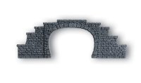 NOCH 34410 Tunnel-Portal 2-gleisig, 2 Stück, 9,5 x 7 cm