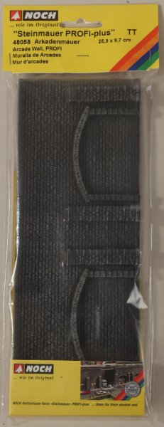 NOCH 48058 Arkadenmauer 25,8 x 9,8 cm