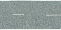 NOCH 60470 Bundesstraße grau, 100 x 5,8 cm (aufgeteilt in 2 Rollen)