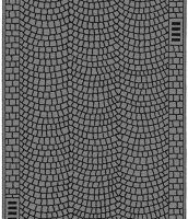 NOCH 60722 Kopfsteinpflaster 100 x 6,6 cm
