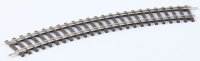 Gebogenes Gleis R1 360,00 mm, 30°, 1/12