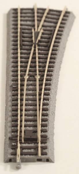 PIKO 55421 Weiche mit Bettung, rechts WR