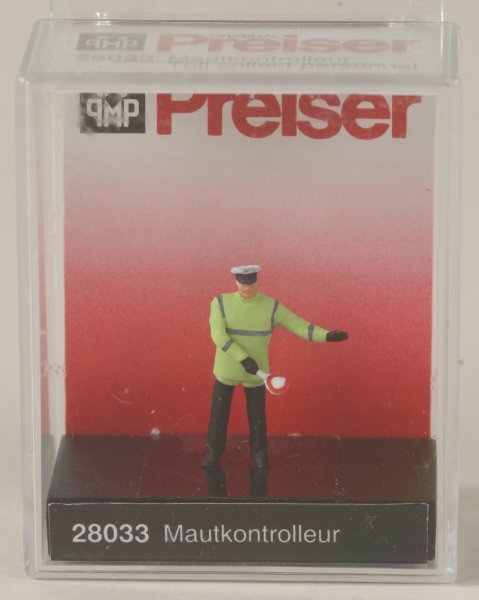 Preiser 28033 Mautkontrolleur  1/87