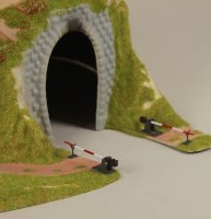 NOCH 05170 Ecktunnel  1-gleisig, gebogen, 41 x 37 cm