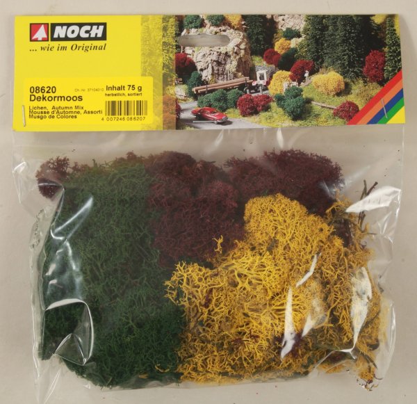 NOCH 08620 Dekormoos herbstlich, 75 g