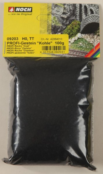 NOCH 09203 PROFI-Gestein “Kohle” 100 g