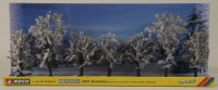 NOCH 25075 Winterbäume 7 Stück, 8 - 10 cm hoch