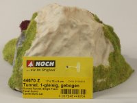 NOCH 44670 Tunnel 1-gleisig, gebogen, 17 x 13 cm