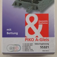 PIKO 55321 PIKO A-Gleis mit Bettung Set: C