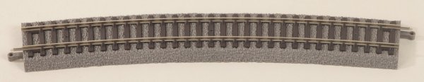 PIKO 55419 Bogen mit Bettung R9, 908 mm, VE 6