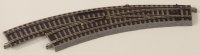 Bogenweiche links mit Bettung R2=421,88 mm