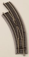 Bogenweiche links mit Bettung R2=421,88 mm
