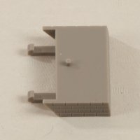 PIKO 55447 Bettungsgleis Sockel für Anschluss-Clip (6 Stck.)