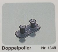 Robbe 1349 Doppelpoller 18X7 mm 6Stk