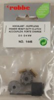 Robbe ROB1446 Hochlastkupplung Ø5/4 auf Ø4/3,2 mm