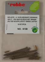 Robbe ROB6108 Splinte- u.Hülsensatz Ms2,5/2,0 x 40mm (10)
