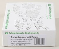 Uhlenbrock 67810 Servodecoder mit Relais H0