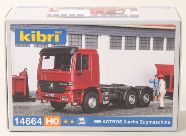 Kibri 14664 H0 MB ACTROS 3-achs Zugmaschine**Auslauf**