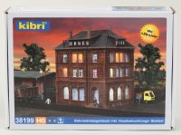 Kibri 38199 H0 Bahnbetriebsgebäude inkl....