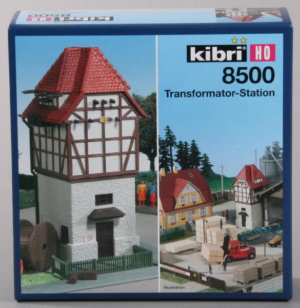 Kibri 8500 H0 Transformator-Station