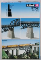 Kibri 9752 H0 Universal Brücken-Mittelpfeiler gemauert