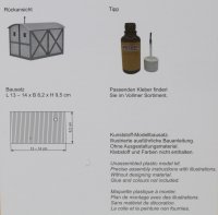 Vollmer 45761 H0 Lokschuppen für Köf, einständig