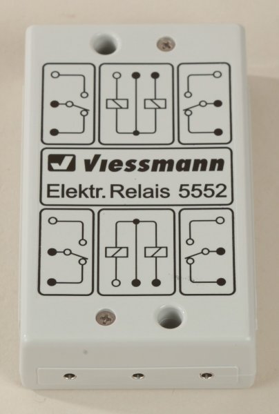 Viessmann 5552 Elektronisches Relais 2 x 2UM