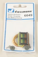 Viessmann 6049 Steck-Verteilerleiste für Beleuchtung, 12-polig