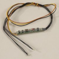 Viessmann 5272 Mini-LED rot für Feuersimulation, 2 Stück mit Mikro-Blinkelektronik