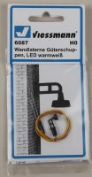 Viessmann 6087 H0 Wandlaterne Güterschuppen, LED...