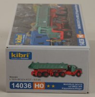 Kibri 14036 H0 MAGIRUS DEUTZ mit MEILLER Kippsattelauflieger