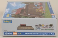 Kibri 38916 H0 Stadtmauer mit Kleingarten in Weil