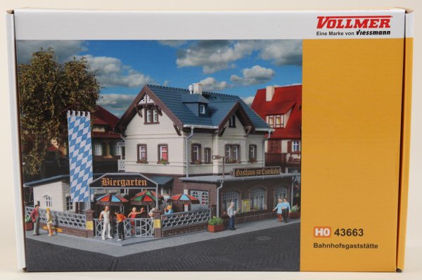 Vollmer 43663 H0 Bahnhofsgaststätte