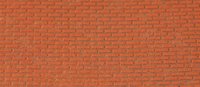 Vollmer 48722 0 Mauerplatte Ziegel aus Steinkunst,gealtert, L 53,5 x B 16 cm