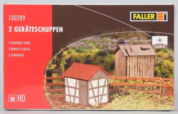 Faller 130289 2 Geräteschuppen