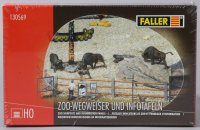 Faller 130569 Zoo-Wegweiser und Infotafeln