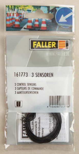 Pack 3 Sensores Faller FALLER 161773 - Sensores Para FallerCar System (3 Unidades) | Importado De Alemania Importado Alemania