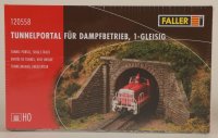 Faller 120558 Tunnelportal für Dampfbetrieb, 1-gleisig
