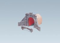 Faller 120559 Tunnelportal für Dampf- und Oberleitungsbetrieb