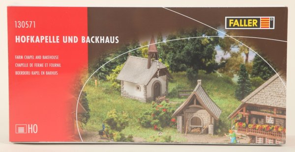 Faller 130571 Hofkapelle und Backhaus